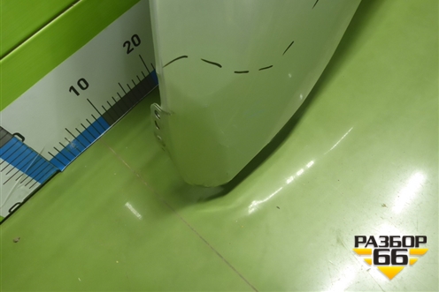 Крыло переднее левое (7840W2) для Citroen Berlingo с 2008г (Берлинго 2)