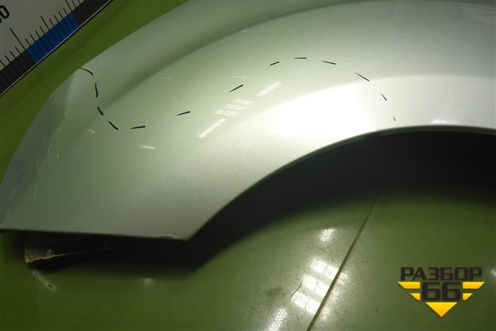 Крыло переднее левое (7840W2) для Citroen Berlingo с 2008г (Берлинго 2)