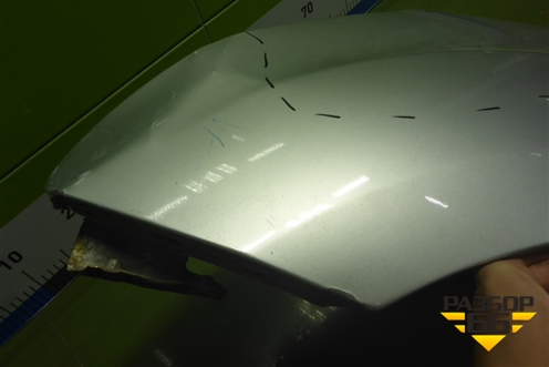 Крыло переднее левое (7840W2) для Citroen Berlingo с 2008г (Берлинго 2)