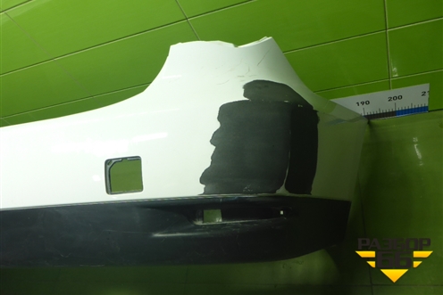 Бампер задний (850224AA0H) для Nissan Almera G15 с 2012г (Альмера Г15)