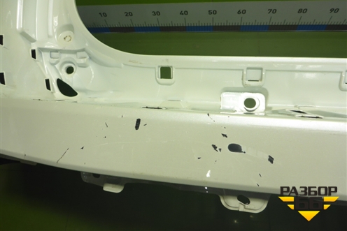 Бампер задний (под парктроник) (5215960C10) для Toyota Land Cruiser (300) с 2021г (Ленд Крузер)