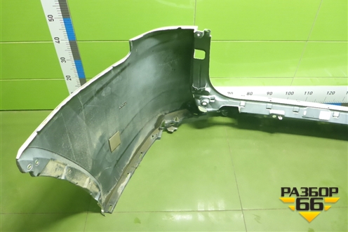 Бампер задний (под парктроник) (5215960C10) для Toyota Land Cruiser (300) с 2021г (Ленд Крузер)