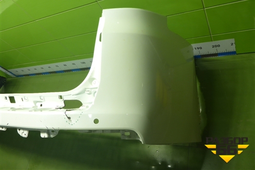 Бампер задний (под парктроник) (5215960C10) для Toyota Land Cruiser (300) с 2021г (Ленд Крузер)