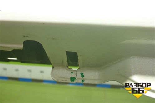 Бампер задний (под парктроник) (5215960C10) для Toyota Land Cruiser (300) с 2021г (Ленд Крузер)