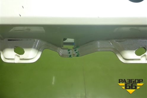 Бампер задний (под парктроник) (5215960C10) для Toyota Land Cruiser (300) с 2021г (Ленд Крузер)