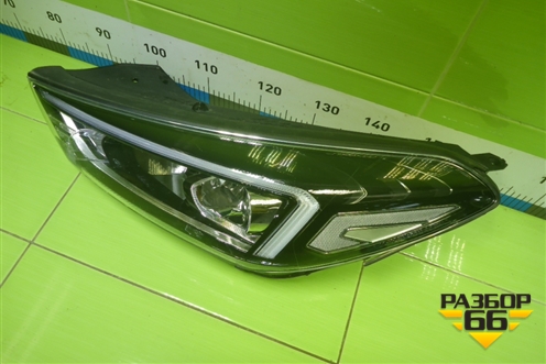 Фара левая (после 2018г галоген с ДХО) (92101D7600) для Hyundai Tucson с 2015-2022г (Туксон)