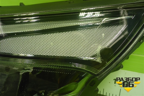 Фара левая (после 2020г Led) (92101S1600) для Hyundai Santa Fe с 2018-2024г (Санта Фе)