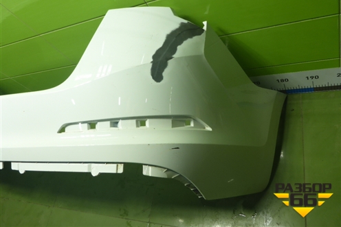 Бампер задний (60U807421D) для Skoda Rapid с 2020г (Рапид)