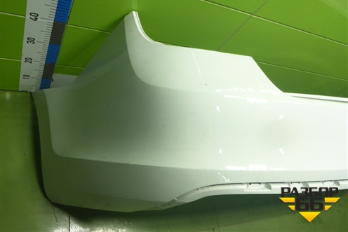 Бампер задний (60U807421B) для Skoda Rapid с 2013г (Рапид)