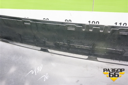 Бампер задний (60U807421B) для Skoda Rapid с 2013г (Рапид)