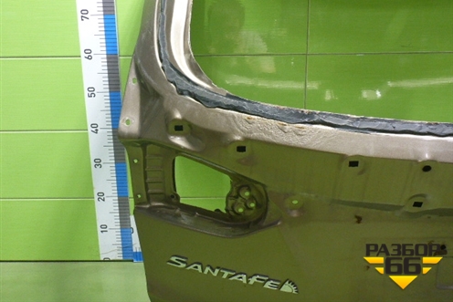 Дверь багажника без стекла (737002W020) для Hyundai Santa Fe с 2012-2018г (Санта Фе)