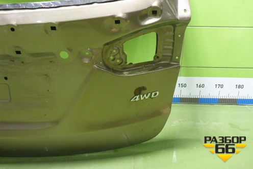 Дверь багажника без стекла (737002W020) для Hyundai Santa Fe с 2012-2018г (Санта Фе)