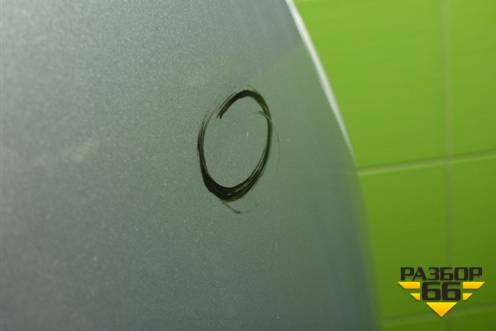 Крыло переднее левое (663111C350) для Hyundai Getz с 2002г (Гетц)