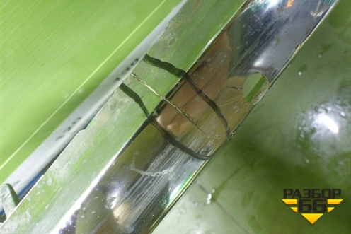 Накладка переднего бампера (A1668857925) для Mercedes Benz ML-Klass W166 c 2011г (МЛ)