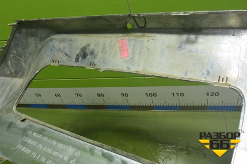 Накладка переднего бампера (A1668857925) для Mercedes Benz ML-Klass W166 c 2011г (МЛ)