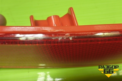 Отражатель в задний бампер правый (дубликат) (OEM0044SOR) для Kia Rio с 2011-2016г (Рио 3)