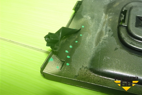 Накладка заднего бампера (2804120XKN04A) для Haval Dargo с 2022г (Дарго)