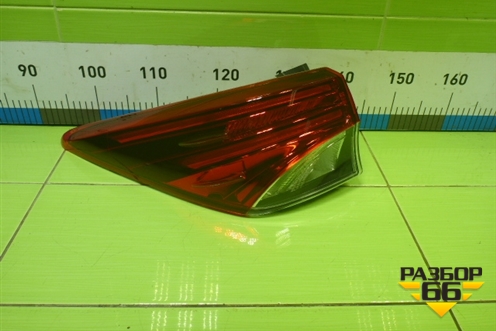 Фонарь задний наружный левый (Новый дубликат) (815600K350) для Toyota Fortuner с 2016г (Фортунер)