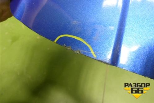 Спойлер на дверь багажника (BM5144210B) для Ford Focus 3 с 2011г (Фокус)