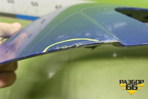 Спойлер на дверь багажника (BM5144210B) для Ford Focus 3 с 2011г (Фокус)