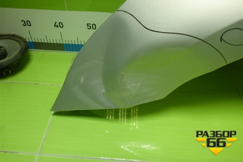 Крыло переднее левое (с отверстием под повторитель) (66311H0000) для Kia Rio с 2017г (Рио 4)