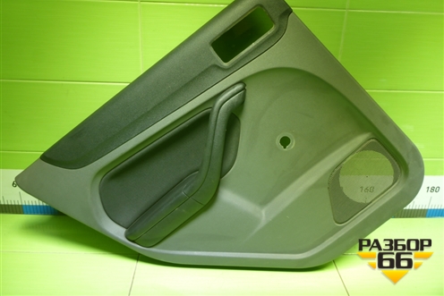 Обшивка двери задней левой под механику (4M51A27407F) для Ford Focus 2 с 2008-2011г (Фокус)