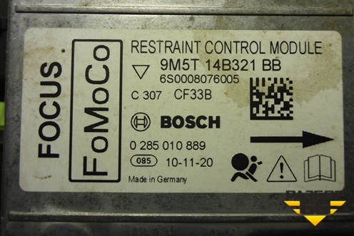 Блок управления AIR BAG (9M5T14B321BB) для Ford Focus 2 с 2008-2011г (Фокус)
