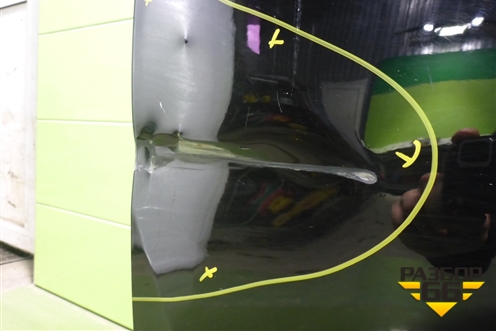 Дверь передняя левая (76003N9000) для Hyundai Tucson с 2020г (Туксон)