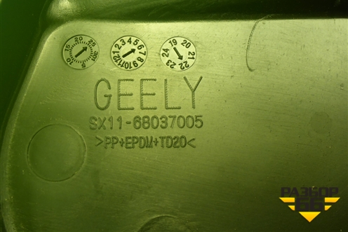 Накладка внутренняя (сиденья переднего левого) (SX1168037005) для Geely Coolray с 2019-2025г (Кулрей)