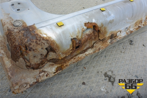 Порог со стойкой левый для Hyundai Sonata-5 с 2001г (Соната)