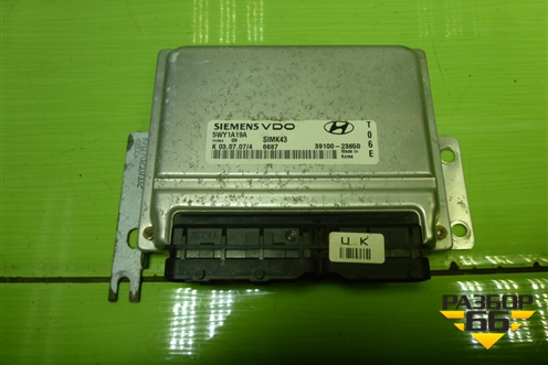 Блок управления двигателем (2.0л G4CC) (3910023650) для Hyundai Sonata-5 с 2001г (Соната)
