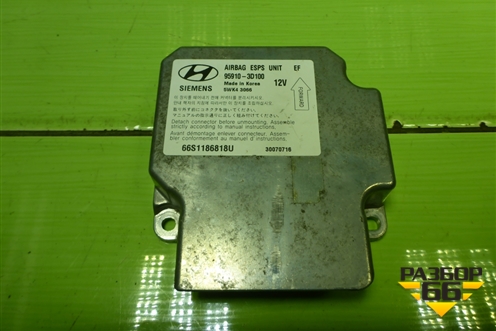 Блок управления AIR BAG (959103D100) для Hyundai Sonata-5 с 2001г (Соната)