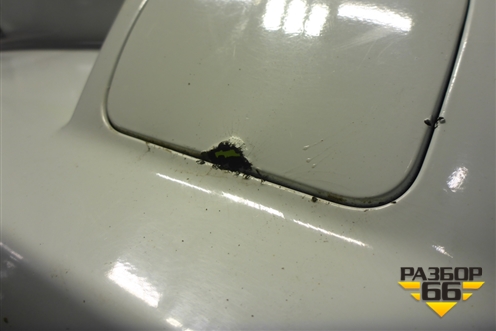 Бампер задний (после 2009г) (8200916804) для Renault Logan с 2004-2015г
