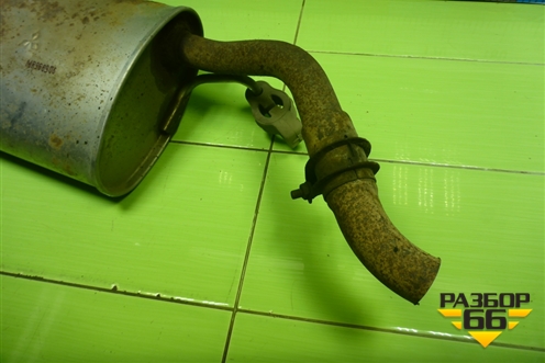 Глушитель задняя часть (MR968906) для Mitsubishi Colt с 2004г