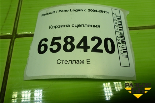 Корзина сцепления для Renault Logan с 2004-2015г
