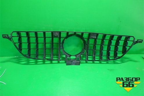 Решетка радиатора (AMG под камеру) для Mercedes Benz ML-Klass W166 c 2011г (МЛ)