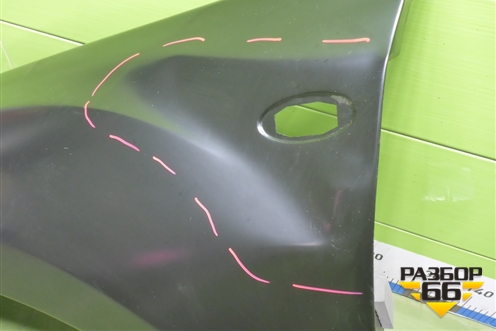 Крыло переднее левое (дубликат) (STNSD10162) для Nissan Terrano с 2014г (Терано)