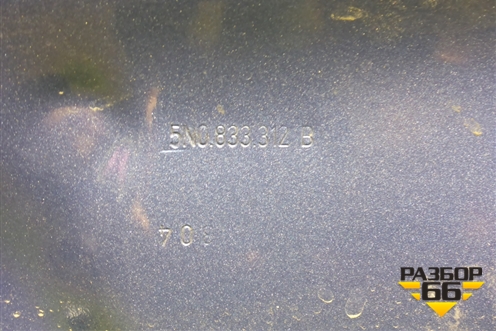 Дверь задняя правая (5N0833312B) для Volkswagen Tiguan с 2007-2011г (Тигуан)