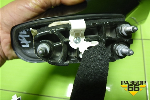 Зеркало правое электрическое (5 контактов) для Hyundai Santa Fe с 2018-2024г (Санта Фе)