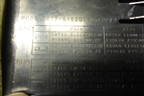 Дефлектор воздушный правый (68760EL00A) для Nissan Tiida (C11X) с 2004-2013г