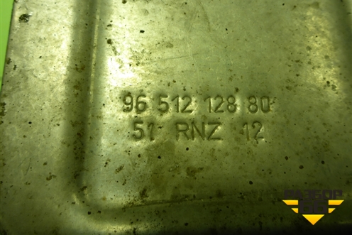 Экран тепловой (TU5JP4 NFU 1.6л) (на выпускной коллектор) (9651212880) для Peugeot 408 с 2012г