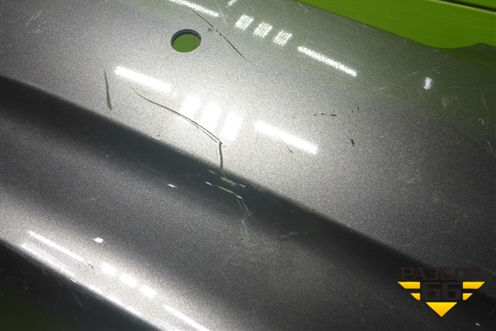 Бампер задний (седан до 2014г под парктроник) (866114L000) для Hyundai Solaris с 2010-2016г (Солярис)