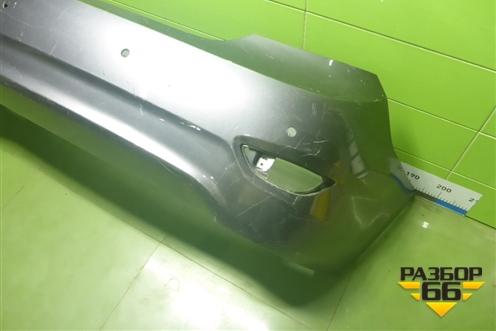 Бампер задний (седан до 2014г под парктроник) (866114L000) для Hyundai Solaris с 2010-2016г (Солярис)