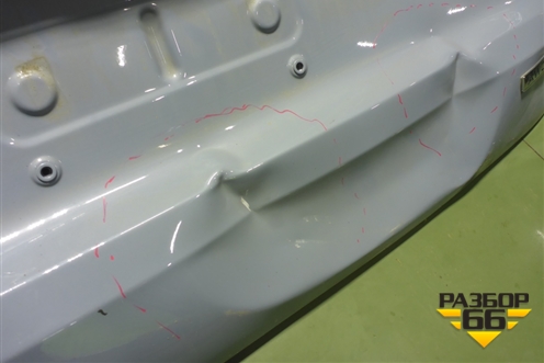 Дверь багажника без стекла (5062043200C15) для Geely Tugella с 2019г (Тугелла)