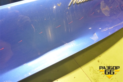 Дверь багажника без стекла (95B827215) для Porsche Macan с 2014г (Макан)