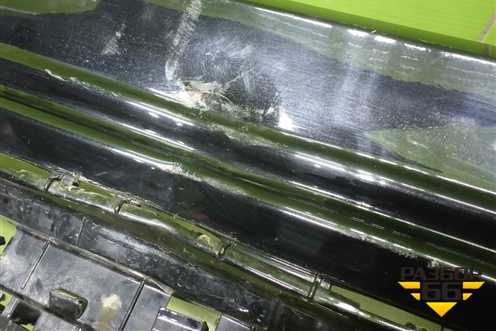 Юбка заднего бампера (под парктроник) (6600208884) для Geely Tugella с 2019г (Тугелла)