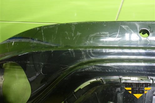 Юбка заднего бампера (под парктроник) (6600208884) для Geely Tugella с 2019г (Тугелла)