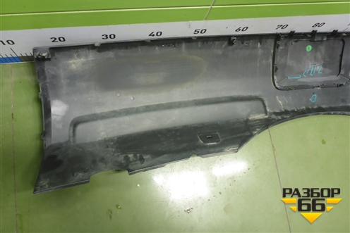 Накладка заднего бампера (центральная) (2804111XKV4AA) для Haval Dargo с 2022г (Дарго)