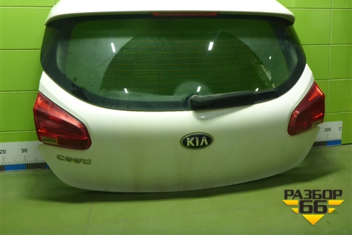 Дверь багажника со стеклом (5ти дверный хетчбэк) для Kia Ceed с 2012-2018г (Сид 2)