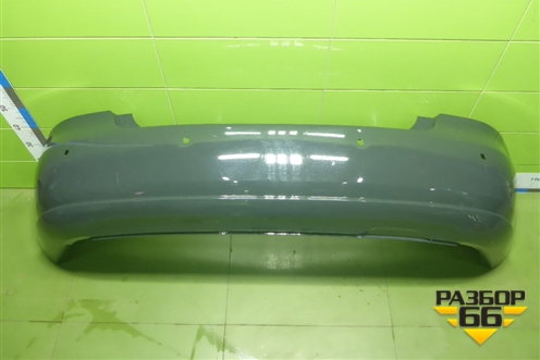 Бампер задний (до 2015г под парктроник не оригинал) для Volkswagen Polo (седан) с 2010г (Поло)